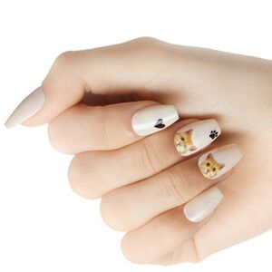 🐈NEW 🐱KISS Voguish Fantasy Press-On Nails – Cat Lover Edition – Short Length